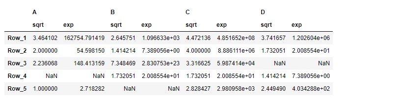 python-pandas-dataframe-transform