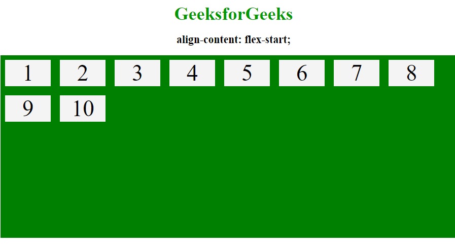 Css Align Content用法及代码示例 纯净天空