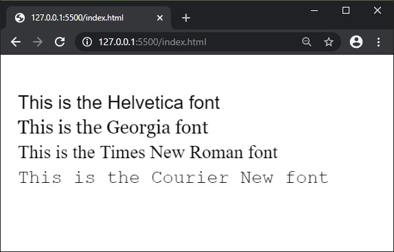 web-safe-fonts