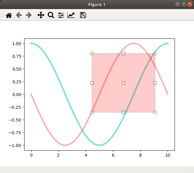 python-matplotlib-pyplot-connect