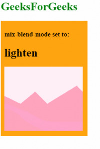 mix-blend-mode:lighten