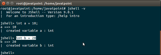 Java 9 Shell Tool 4