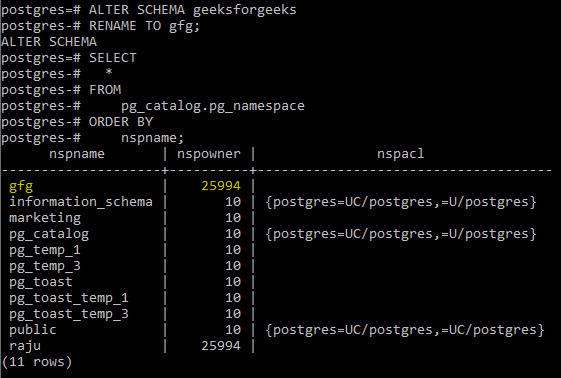 postgresql-alter-schema