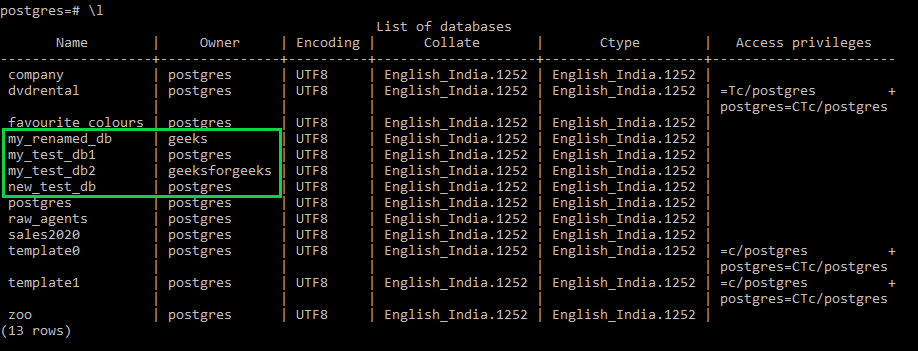 postgresql-drop-database