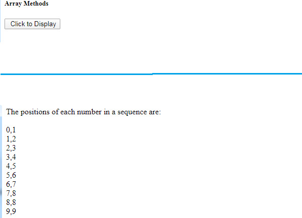 JavaScript Array entries() Method