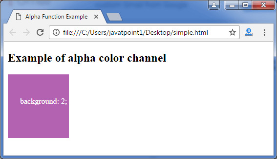 Less alpa function3