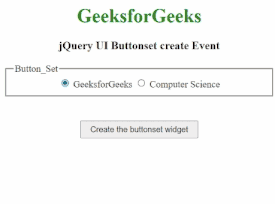 jQuery UI Buttonset create Event