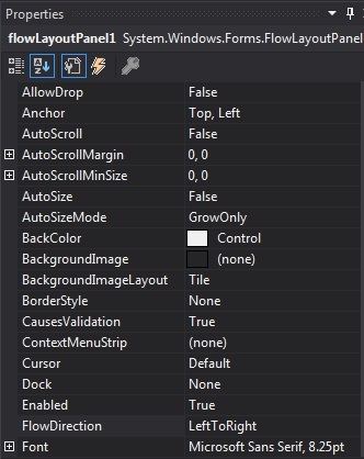 modify FlowLayoutPanel