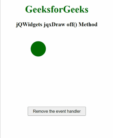 jQWidgets jqxDraw off() Method